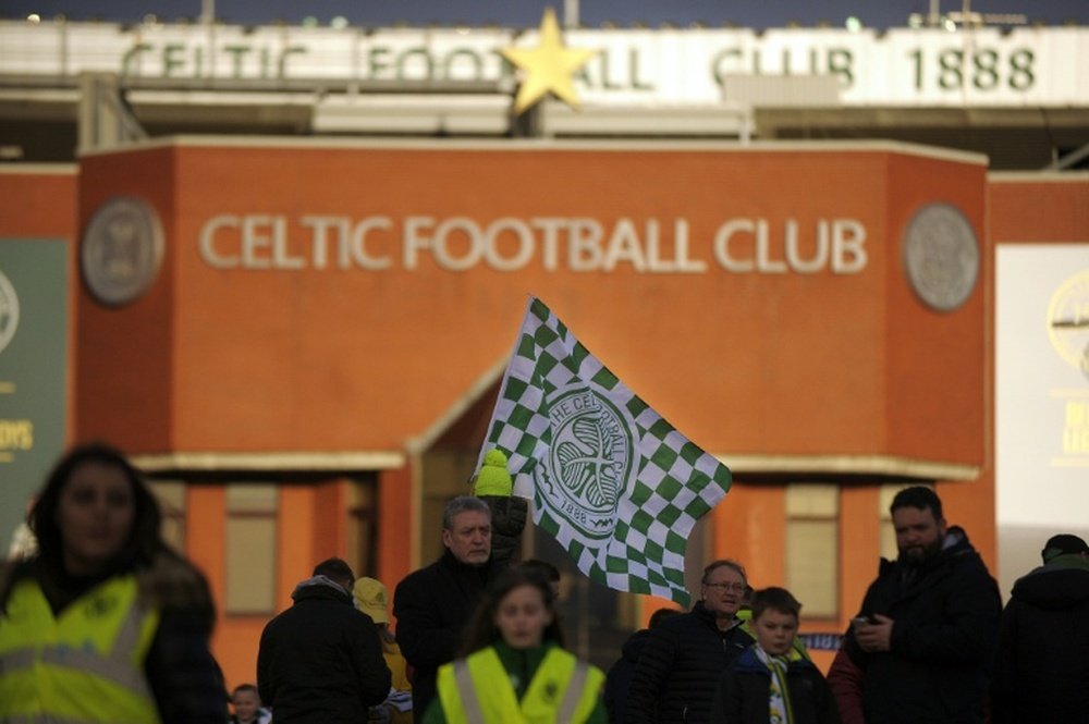 Honours even in vibrant Old Firm clash. AFP