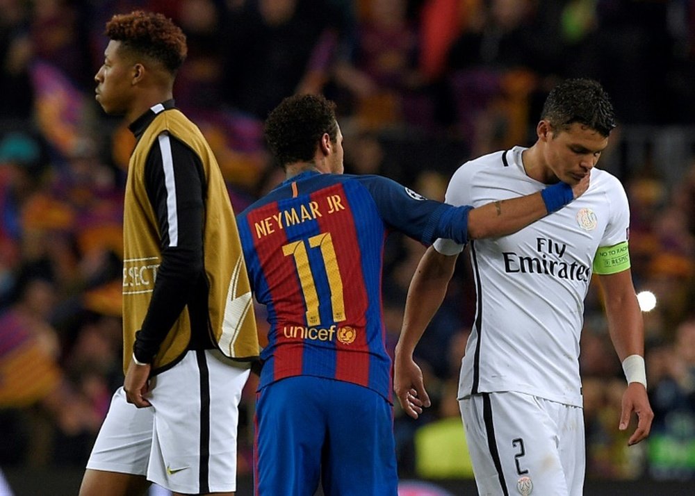 Neymar s'est excusé auprès de ses compagnons brésiliens. AFP