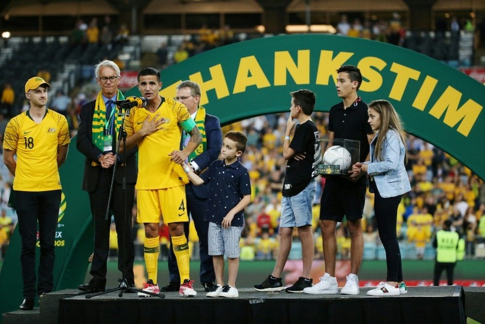 Cahill finally said goodbye to international duty. GOAL