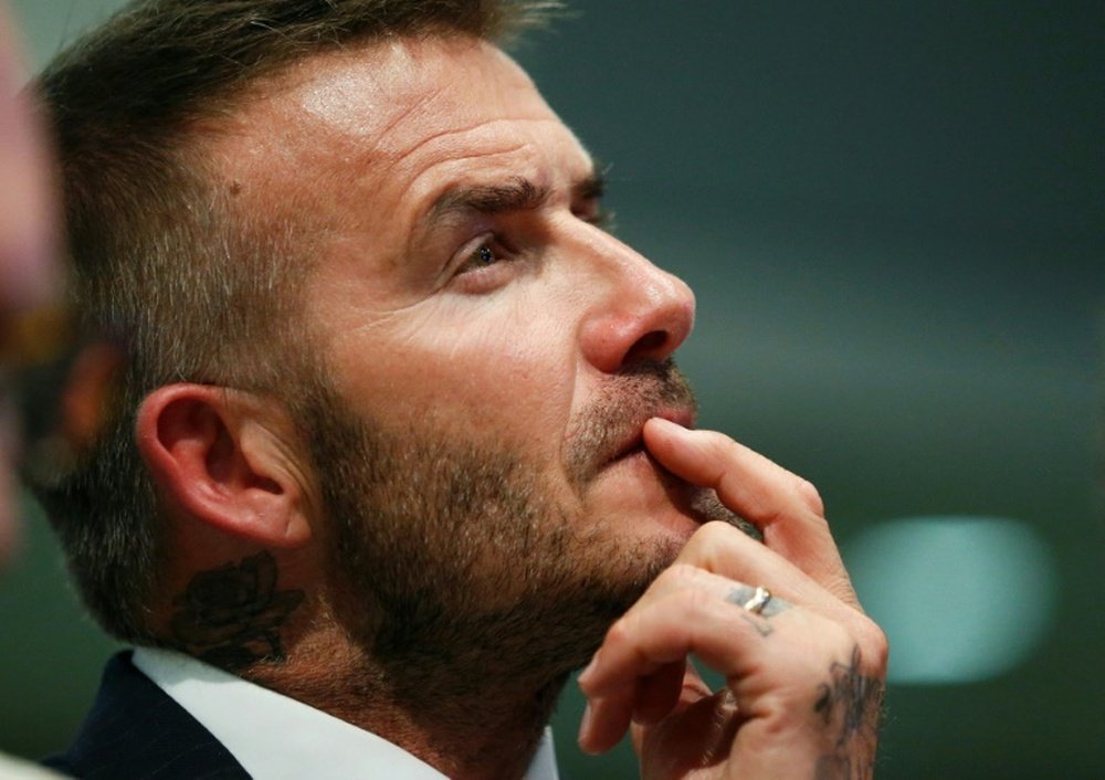 Beckham quiere un Inter Miami más competitivo. AFP