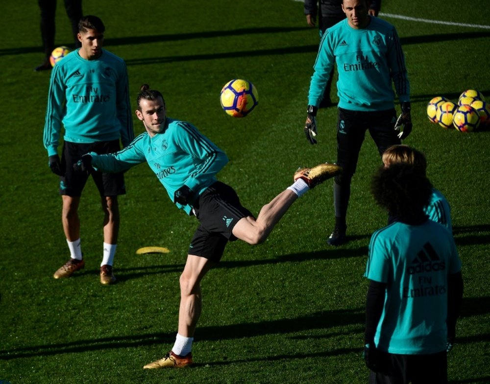 Gareth Bale devrait être titularisé ce dimanche. AFP