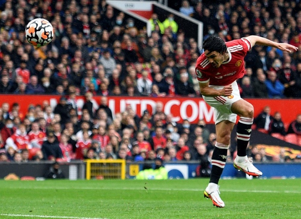 Cavani has enough reasons to leave United. AFP