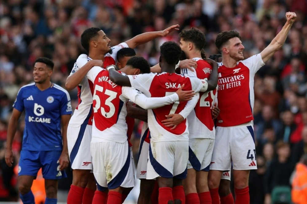 Neville wants Arsenal to stop making excuses after losing to Bournemouth. AFP