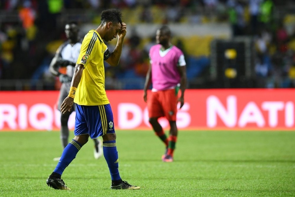 Gabón no logró pasar del empate en el primer partido del grupo. AFP