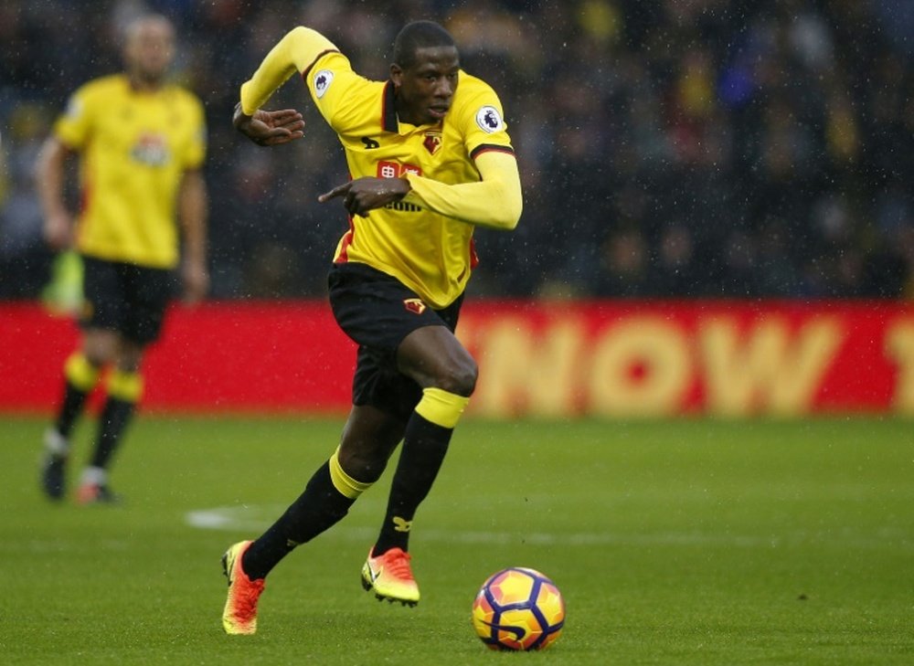 Man Utd, Arsenal and Tottenham are said to be eyeing up Doucoure. AFP