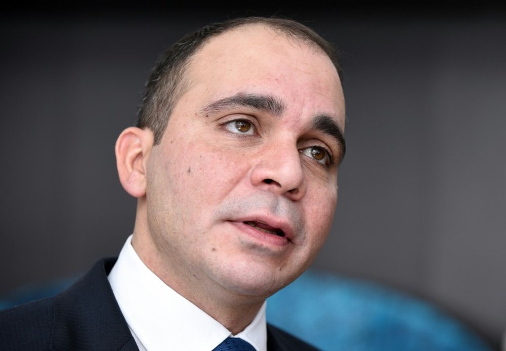 FIFA presidential candidate Prince Ali bin al Hussein