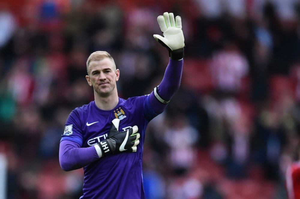 Manchester City's goalkeeper Joe Hart is wanted by Everton. BeSoccer