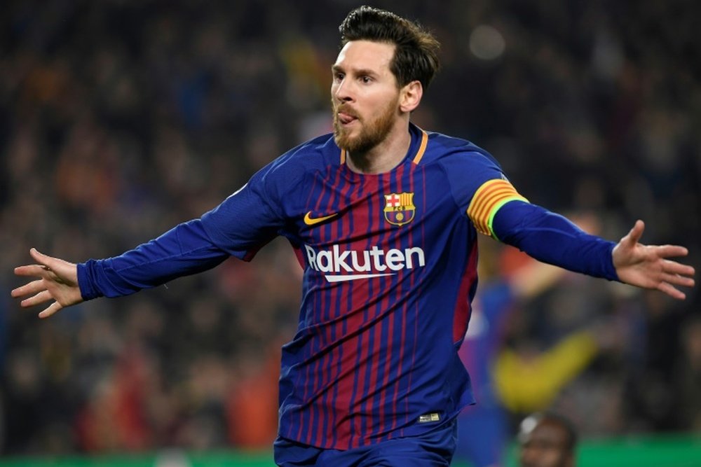 Messi, le meilleur de la semaine de C1. EFE