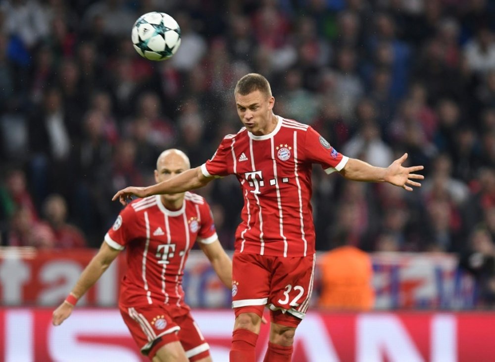 Kimmich renueva con el Bayern de Múnich. AFP