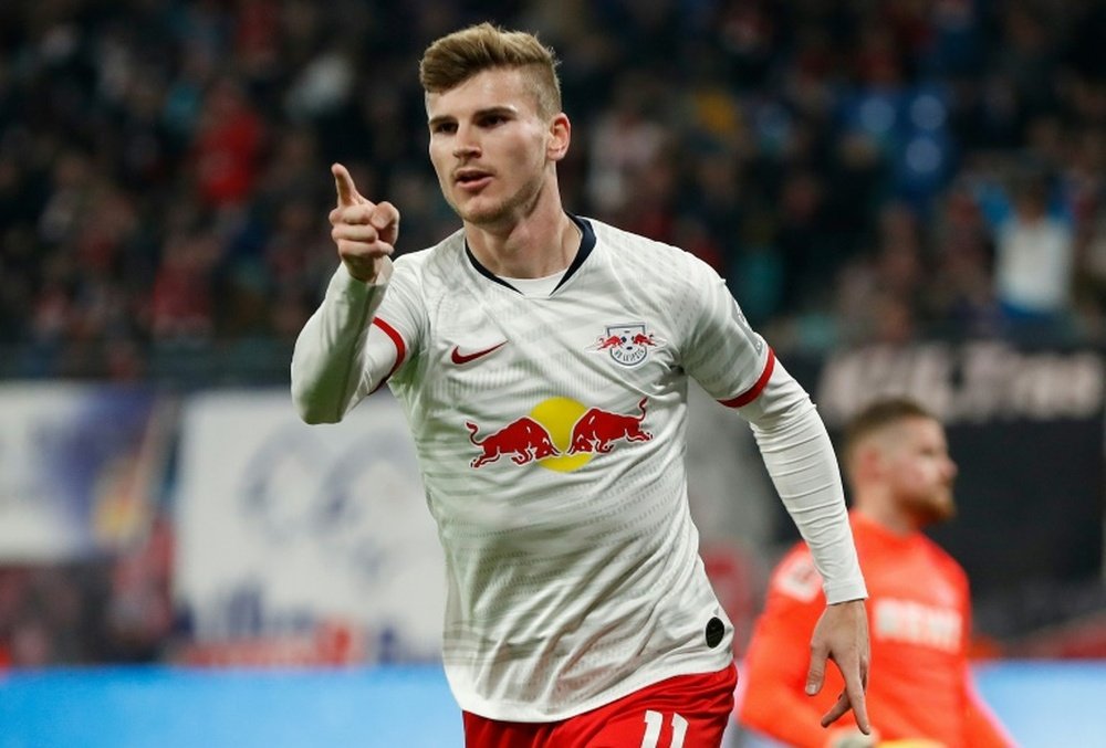 Werner is close to joining Chelsea. AFP