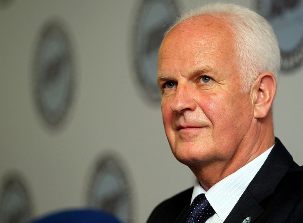 Former Iraq football coach Stange signs up for Syria. AFP