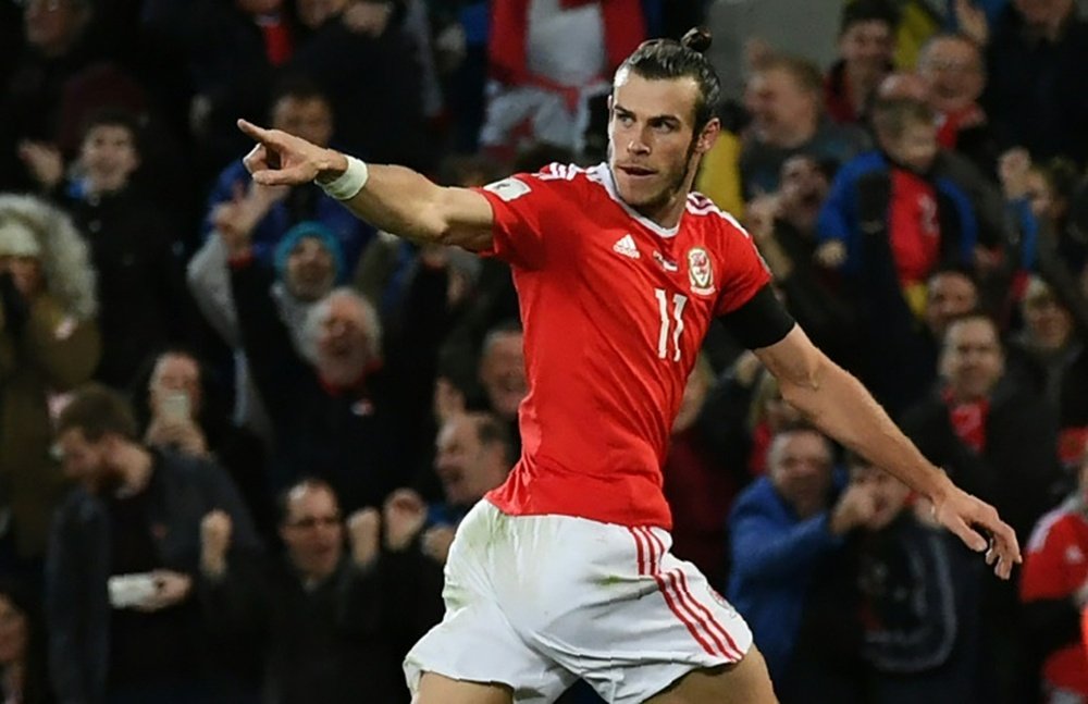 Gareth Bale ha hecho una magnífica temporada con Gales y el Real Madrid. AFP