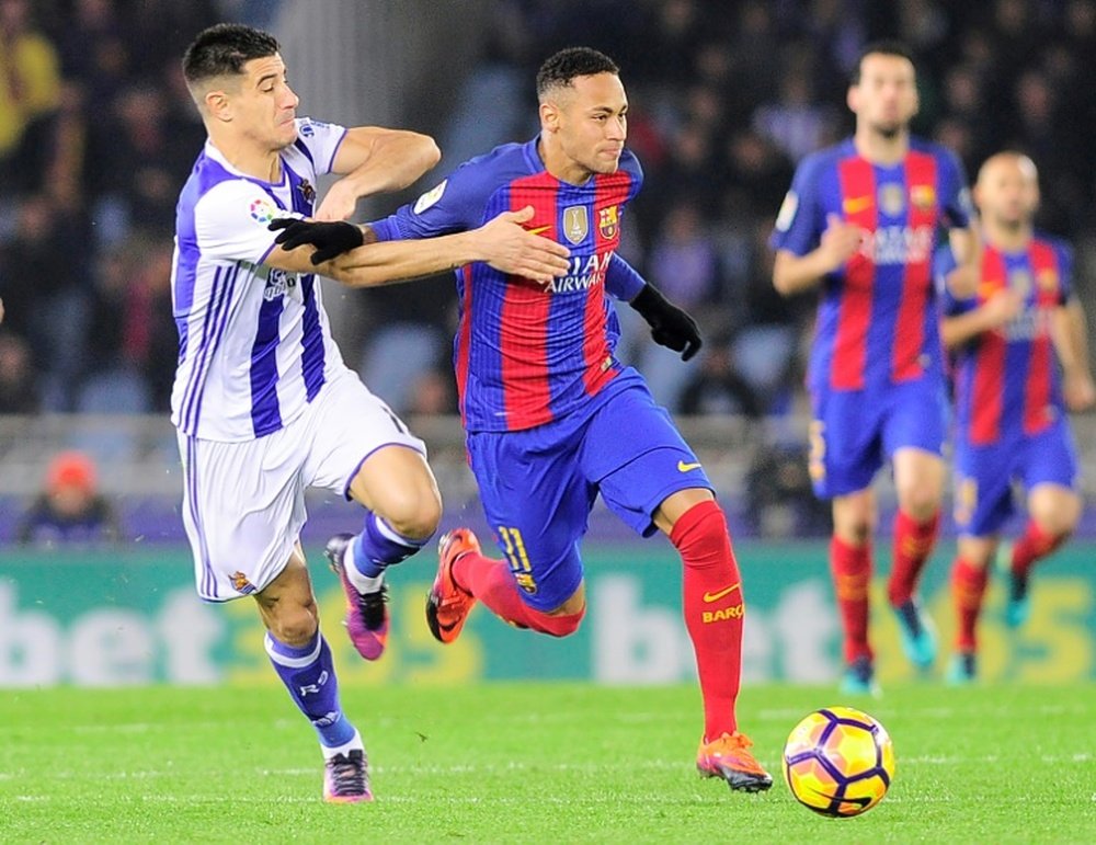Yuri voit Neymar retourner à Barcelone. AFP