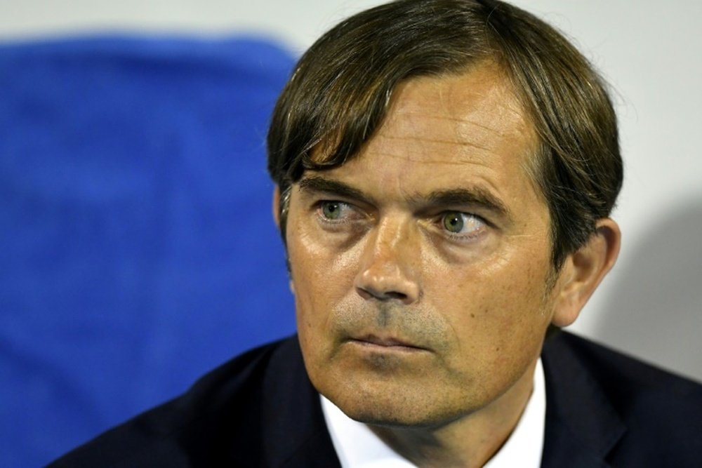 Phillip Cocu, Derby manager could soon lose his job. AFP