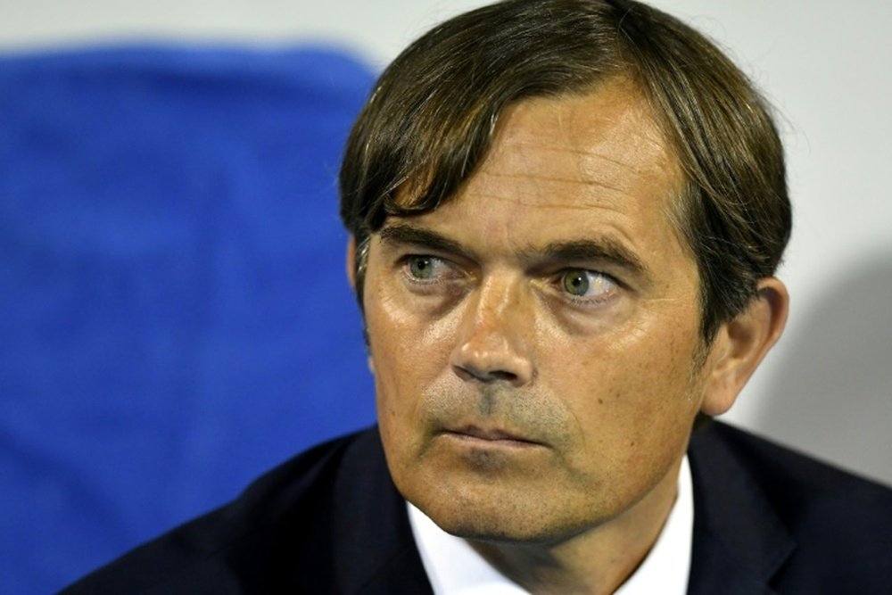 Cocu et Derby County, c'est fini. AFP