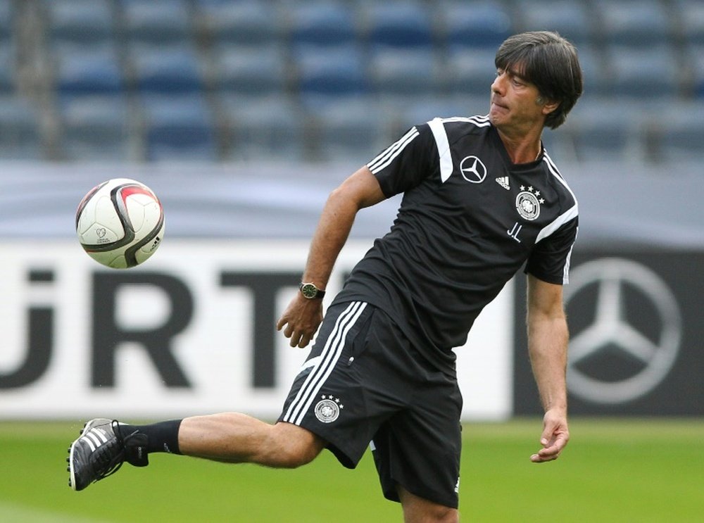 German Coach Joachim Loew, pictured on September 3, 2015, wants the world champions to finish their Euro 2016 qualifying campaign in style