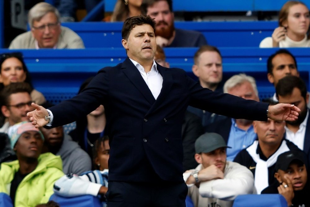 Pochettino says Caicedo just needs time to fit in. AFP