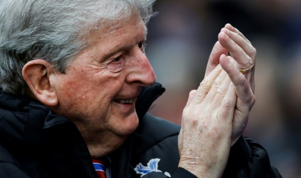 Roy Hodgson devolvió la felicidad en Selhurst Park. AFP