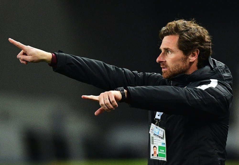 Villas-Boas has been banned for eight games for insulting a referee. AFP