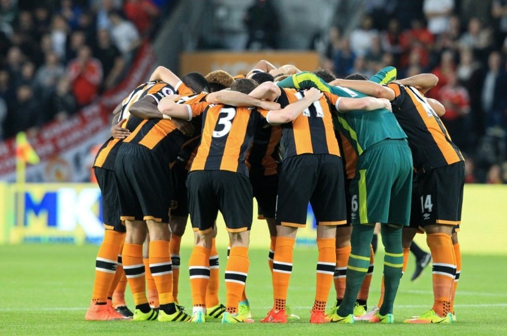 Hull City have been in decline in recent seasons. AFP