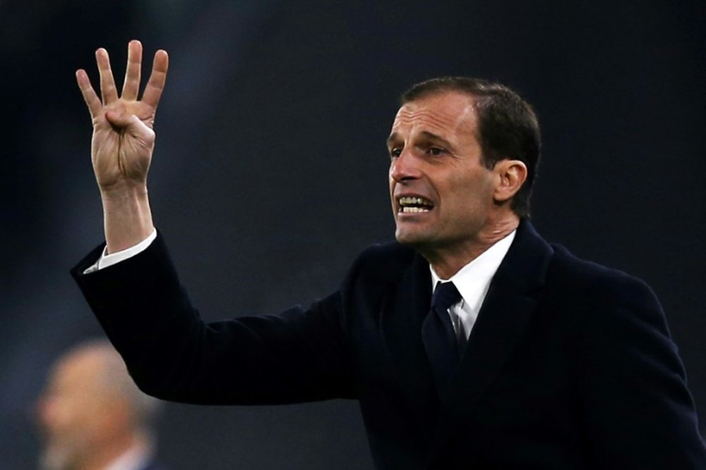 Juventus coach Massimiliano Allegri said all thoughts of  Champions League clash are banned. AFP