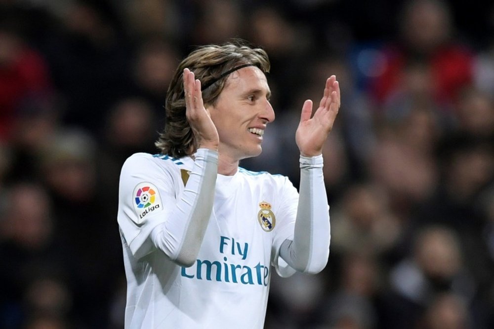 Modric could be set to be given an excellent reason to commit his future to the club. AFP