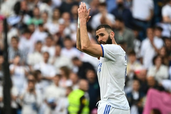 Benzema has taken Rieu to court for comments calling him a terrorist. AFP