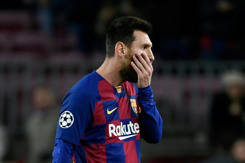 Messi's Barca are going through a bad patch. EFE