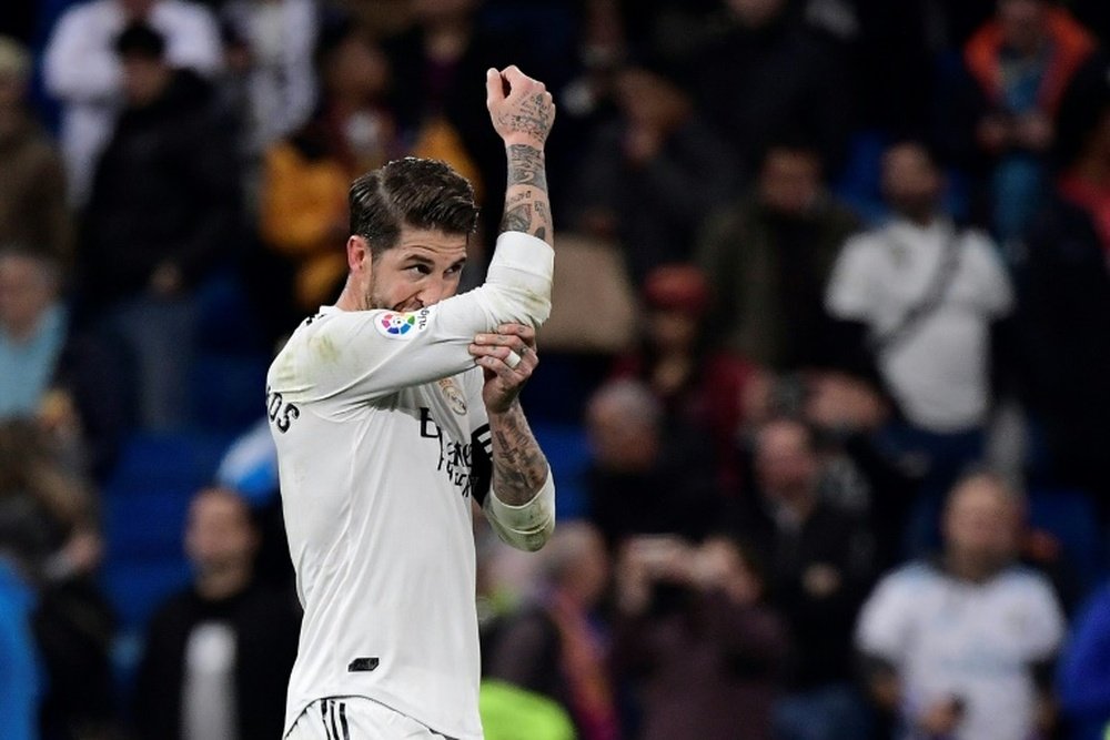 Ramos sera absent face à Leganés. AFP