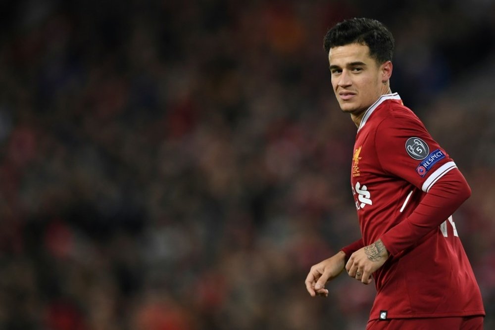 Nobody told me Coutinho will leave in January, insists Klopp. AFP