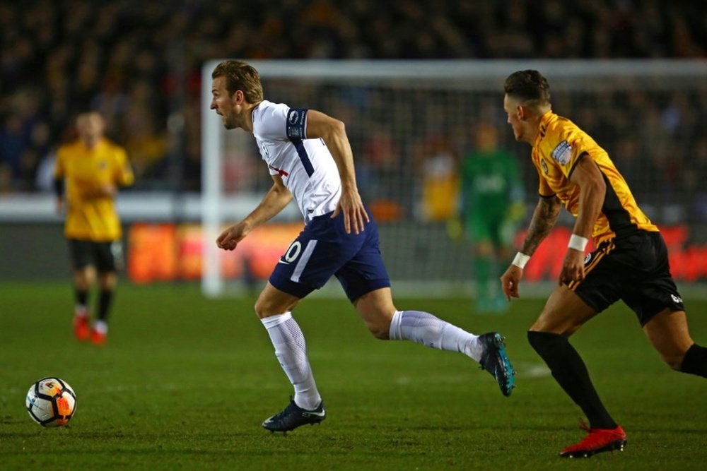 Tottenham take on Newport in the FA Cup fourth-round replay. AFP