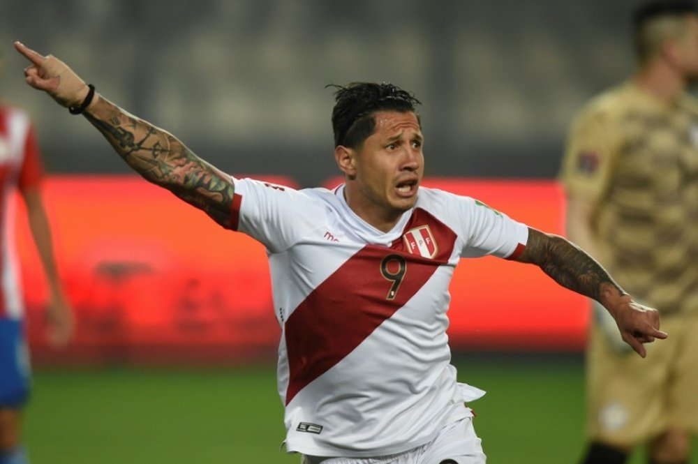 Perú venció por 2-0 a Paraguay. AFP