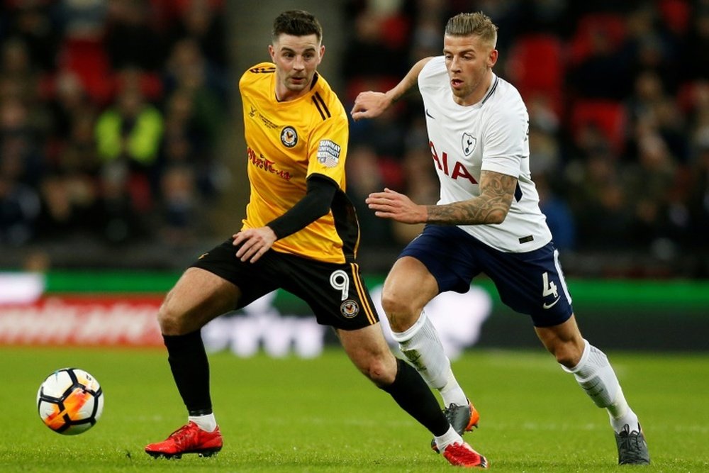 Alderweireld is no closer to knowing where he will be playing next season. AFP