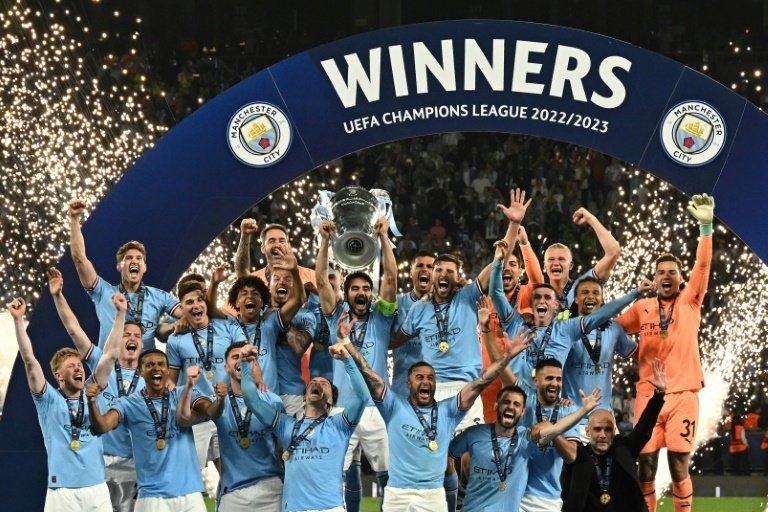 Last ever Champions League group stage starts as Man City defend