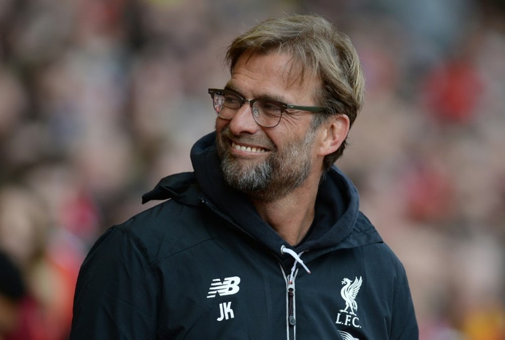 Un petit rigolo ce Jürgen Klopp. AFP