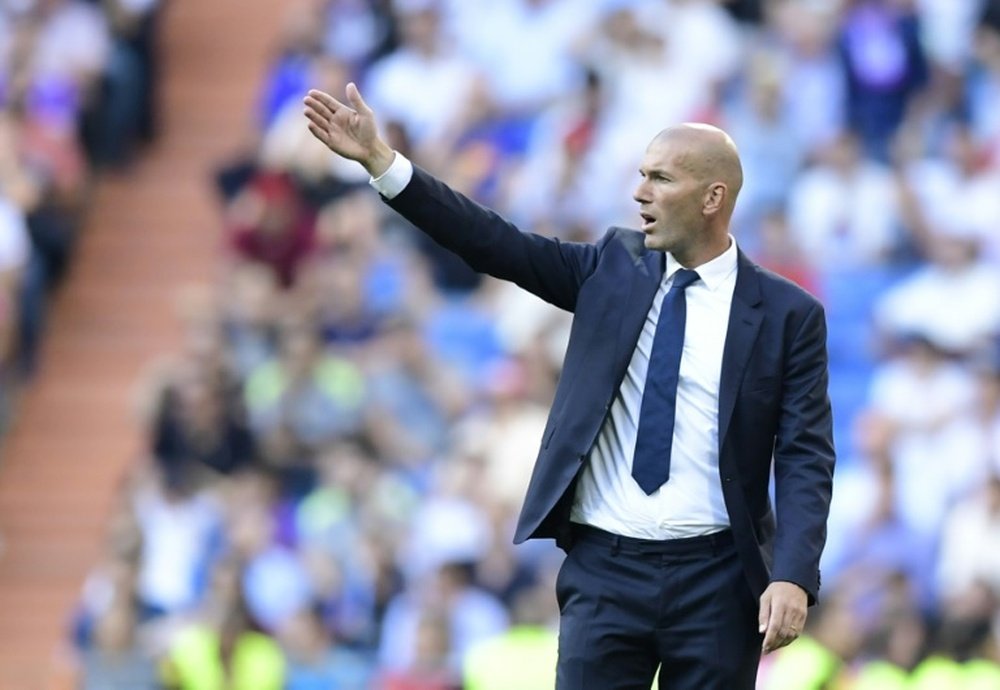 Coach Zinedine Zidane was a player the last time Real Madrid drew four straight games 10 years ago