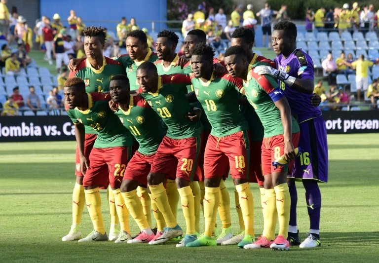 Cameroon are currently second in their World Cup qualifying group. AFP
