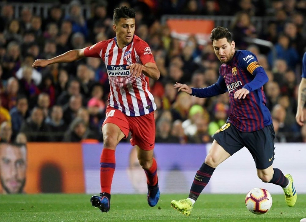 Rodrigo wanted to send a message to the Atletico fans. EFE