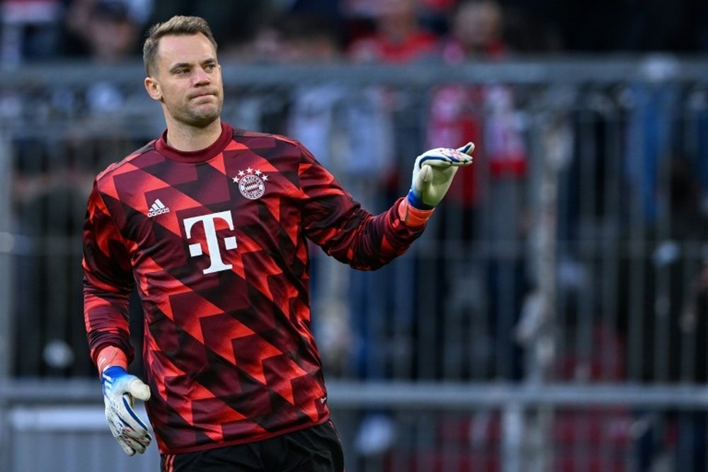 Manuel Neuer et Leroy Sané incertains contre le Barça. afp