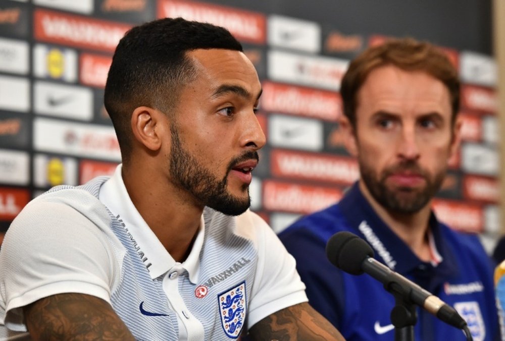 Theo Walcott reached out to a grieving family. AFP