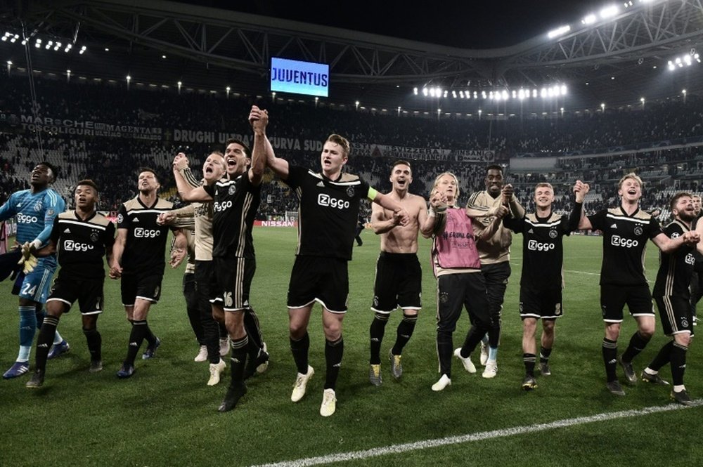 El Ajax, el más goleador del continente. AFP