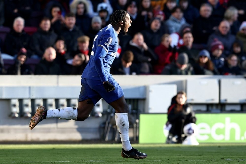 Chelsea defender Axel Disasi could be on his way to Aston Villa. AFP