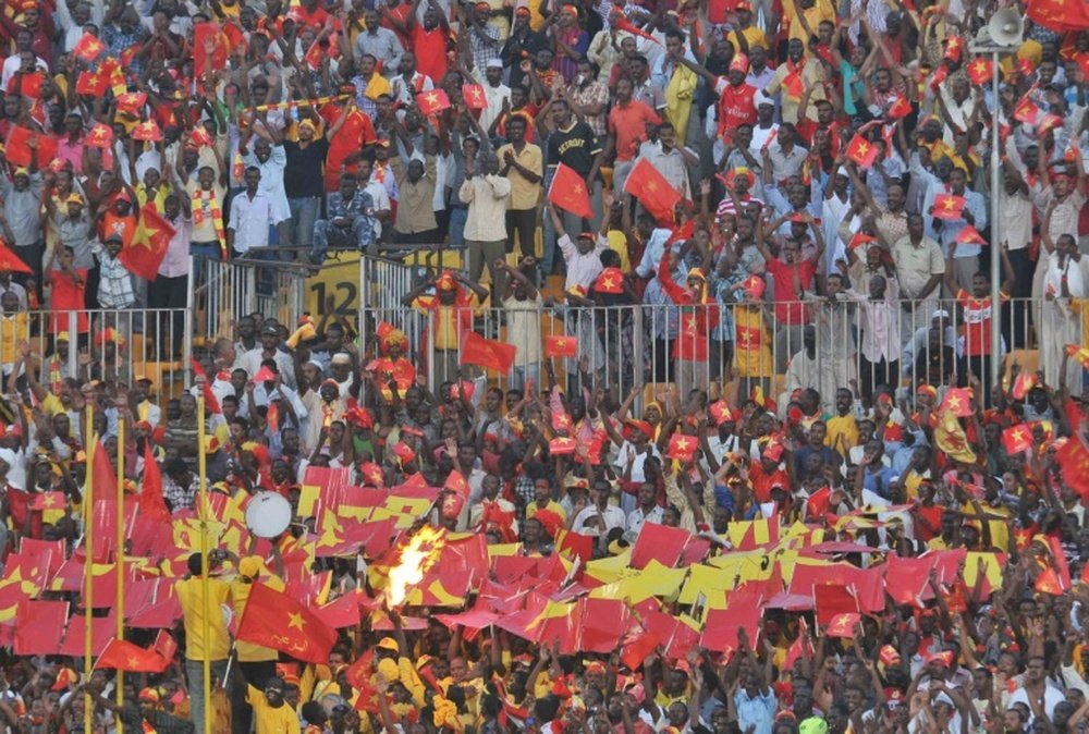 Two clubs have been excluded due to Sudan's FIFA suspension. AFP