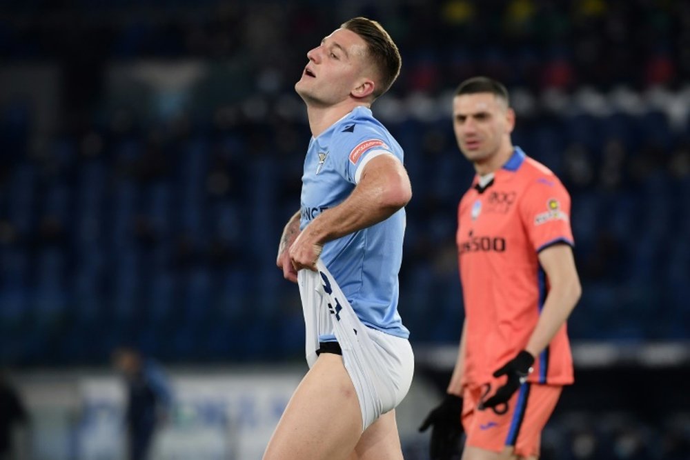 La Lazio manque une opportunité de grimper dans le top 5. AFP