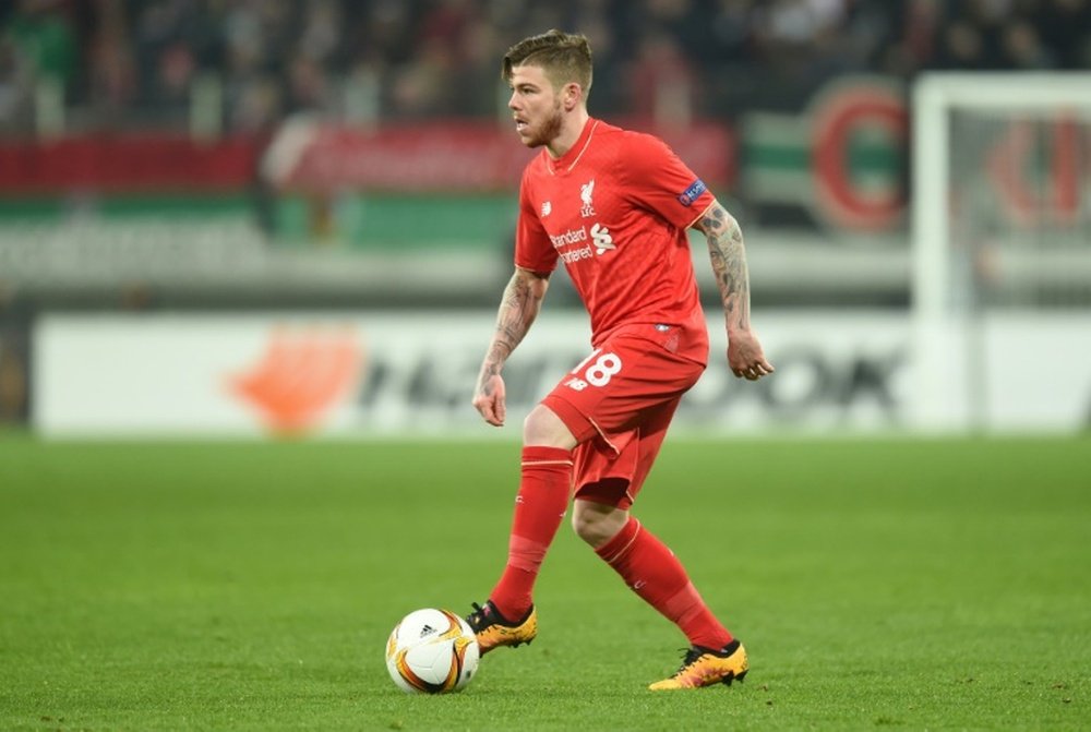 Napoli's offer for Alberto Moreno was rejected by Liverpool. AFP