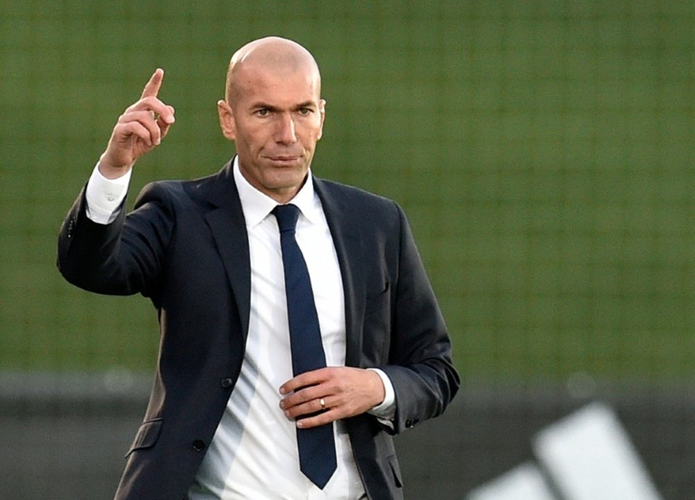Zidane perdió 4-1 ante el 'Lega' en 2014. AFP