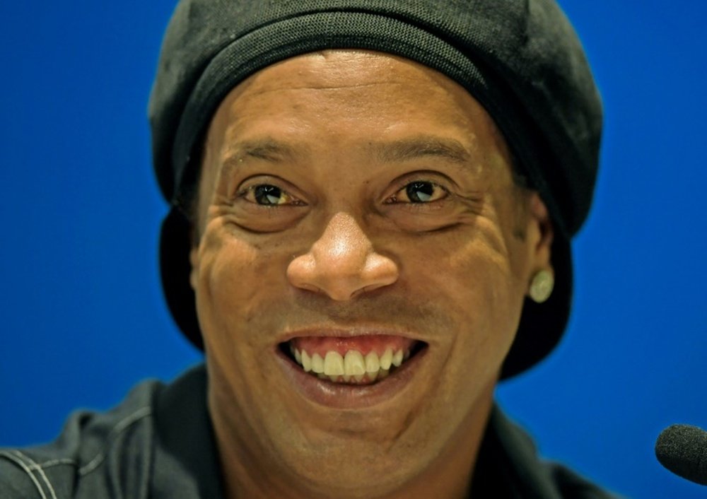 Le nouvel ambassadeur du tourisme au Brésil est... Ronaldinho. AFP