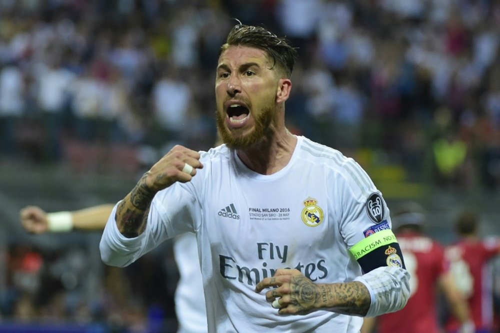 Ramos is now officially the dirtiest player in Champions League history. AFP