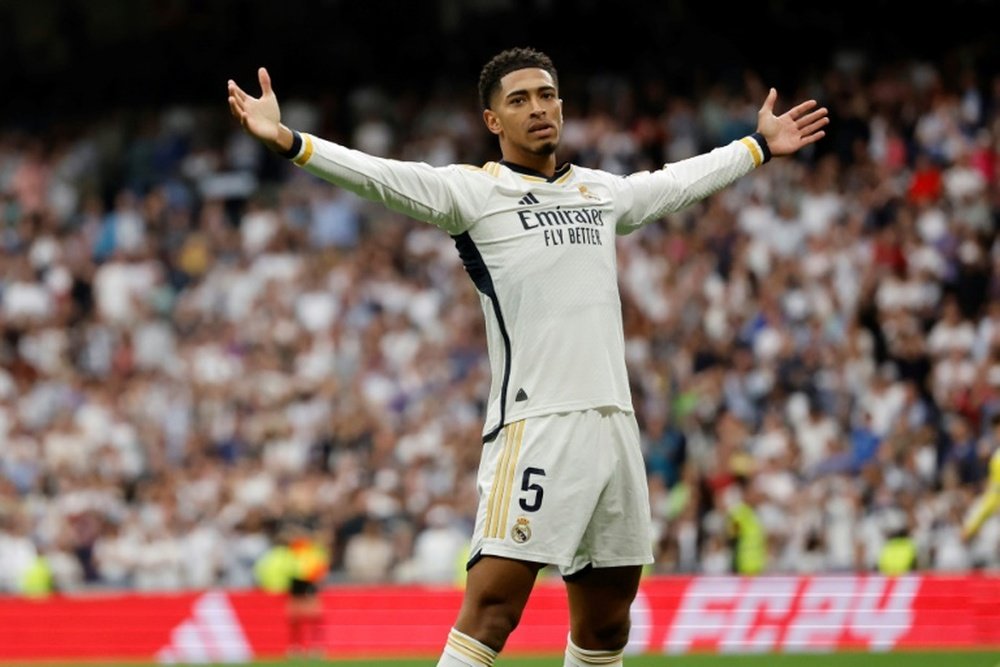 Jude Bellingham has been Real Madrid's star signing this season. AFP