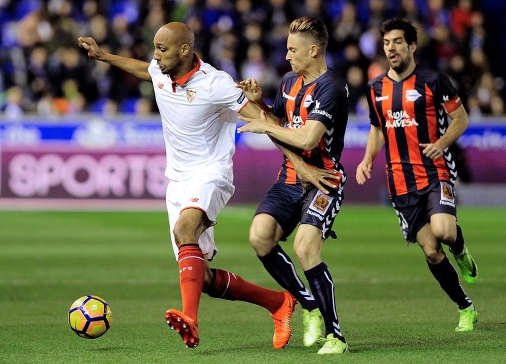 Sevilla's Nzonzi returning to England with point to prove